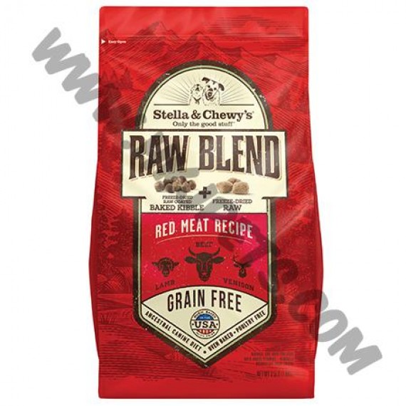 Stella & Chewy's 狗狗 乾糧 Raw Blend 紅肉配方 (22磅)