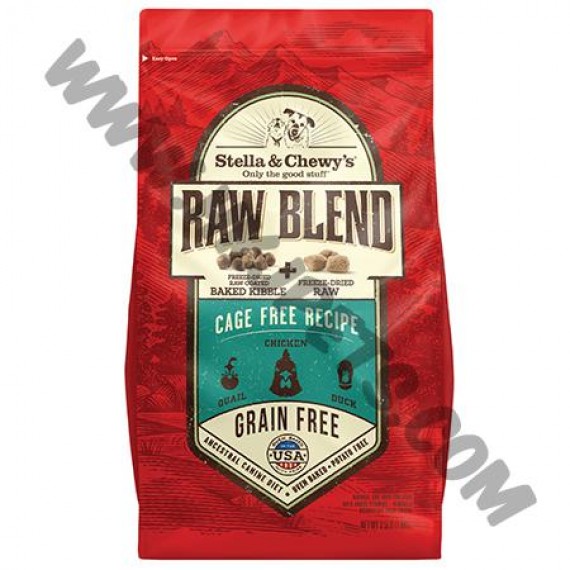 Stella & Chewy's 狗狗 乾糧 Raw Blend 放養配方 (3.5磅)