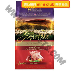 Zignature 無穀物 全犬種 羊肉配方 (紅，25磅)