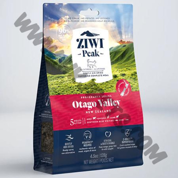 ZiwiPeak 貓乾糧 風乾脫水無縠物 思源系列  奧塔哥山谷配方 (128克)