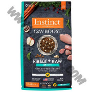 Nature's Variety Instinct 本能 狗乾糧 生肉無穀物系列 Rawboost 幼犬雞肉配方 (4磅)