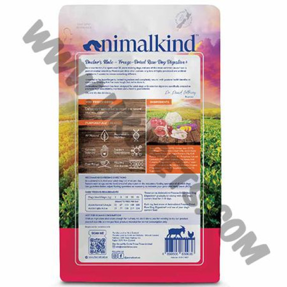 Animalkind 凍乾生肉 狗主糧 山羊加雞肉配方 (100克)