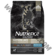 Nutrience Subzero系列 全犬 無穀物 Northern Lakes 凍乾鮮鴨肉拼鴨+魚配方 (灰，5磅)