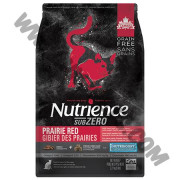 Nutrience Subzero系列 全貓 無穀物 Prairie Red 凍乾鮮牛肝拼紅肉，海魚配方 (紅，11磅)