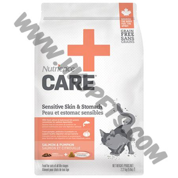 Nutrience Care+系列 貓貓 Sensitive Skin 敏感皮膚配方 (5磅)