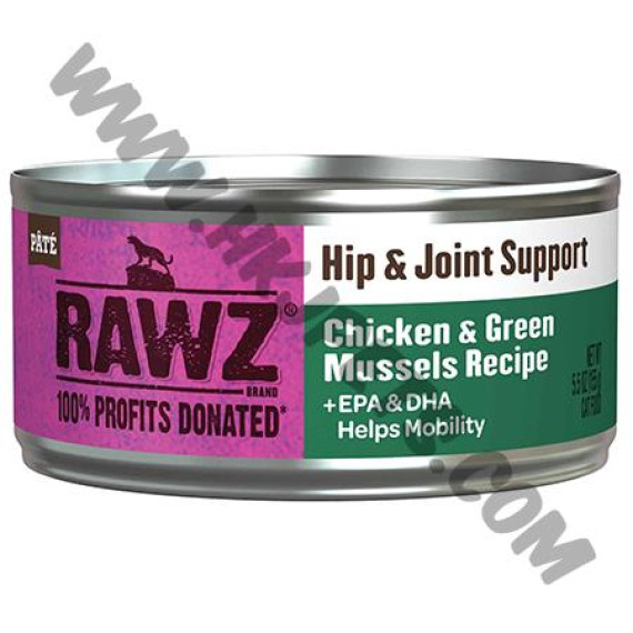 RAWZ 全貓湯罐 關節保健 雞肉，綠唇貽貝配方 (5.5安士)