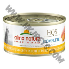 Almo Nature 貓咪主食罐 HQS  雞肉甜薯配方 (70克)