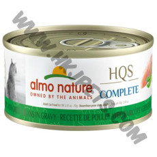 Almo Nature 貓咪主食罐 HQS  雞肉四季豆配方 (70克)