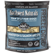 Northwest Naturals 凍乾犬糧 白身魚加三文魚配方 (340克)