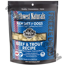 Northwest Naturals 凍乾犬糧 牛肉加鱒魚配方 (340克)