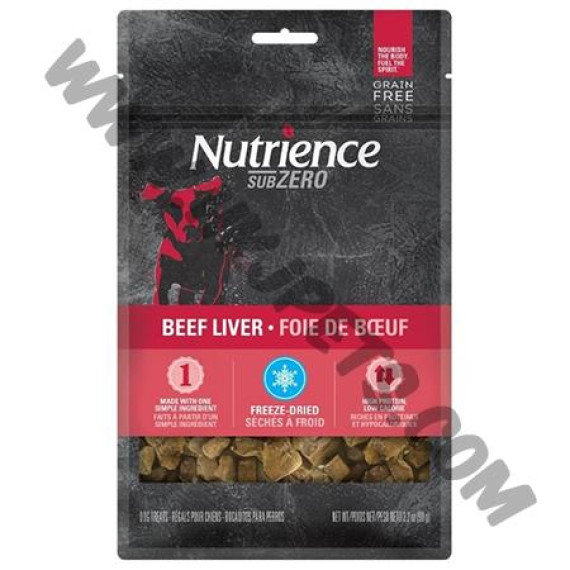 Nutrience 犬用凍乾脫水小食 鮮牛肝 (70克)