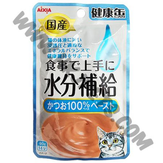 AIXIA 健康罐 水份補給貓濕包 鰹魚醬 (KZJ-7，40克)