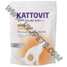 Kattovit Urinary 低鎂及添加硫酸鈣防尿石 貓主食乾糧 雞肉配方 (橙/Huhn，1.25公斤)